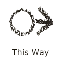Circle, Arrow, Line